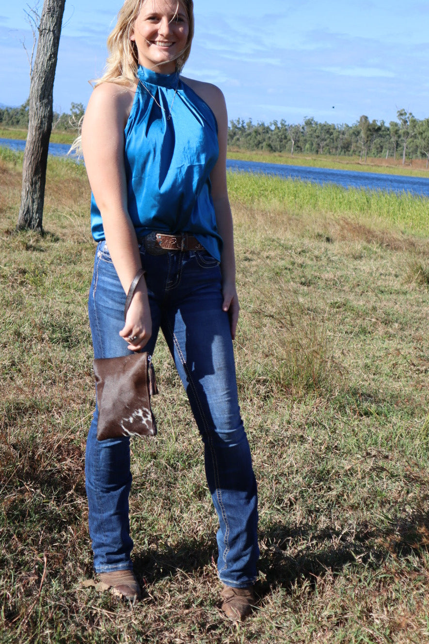 RUBY - Cowhide Clutch #10